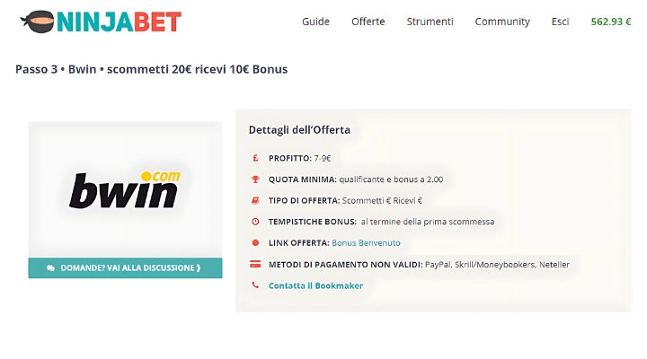 errori-ninjabet-matched-betting-scommesse-online-betfair-ignorare-termini-condizioni